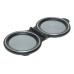 Rollei Rolleiflex TLR film camera twin lens caps aluminium