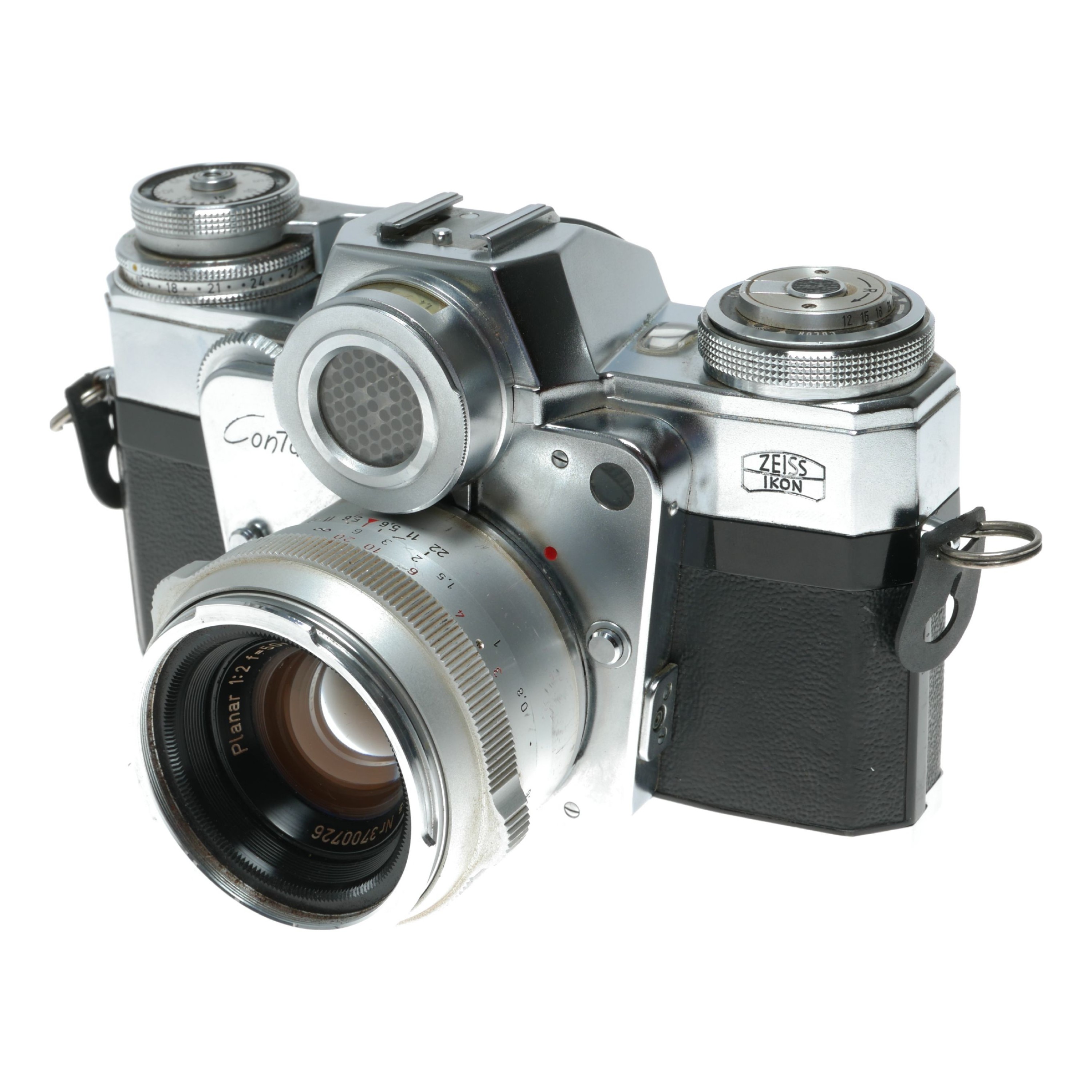 Zeiss Ikon Contarex Bullseye SLR film camera Distagon Sonnar