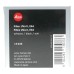Leica Camera Wetzlar 13033 Filter UVa II E46 Black mint in box