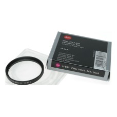 Leica Camera Wetzlar 13033 Filter UVa II E46 Black mint in box