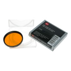 Leica Camera Wetzlar 13072 Filter Orange E49 Black mint in box