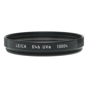 Leica Camera Wetzlar 13004 Filter UVa E46 Black Excellent