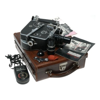 Bolex H16 film movie camera Cine-Velostigmat Dallmeyer Triple-Anastigmat Telate lenses