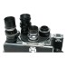 Bolex H16 film movie camera Cine-Velostigmat Dallmeyer Triple-Anastigmat Telate lenses