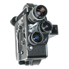 Bolex H16 Reflex 16mm film movie camera Kern Yvar 1:2.8 f=75mm Switar RX lenses accessories