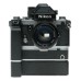 Nikon F2S Photomic SLR film camera Nikkor 1:1.4 50mm MD-2 MB-1 motor flash tele converter