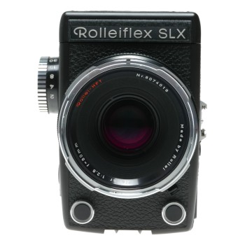Rolleiflex SLX 6x6 120 roll film camera Planar 1:2.8 f=80mm Rollei-HFT lens