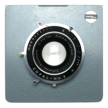 Schneider Symmar 1:5.6/240 1:12/420 dual range convertible lens Arca-Swiss board