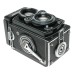 Rolleiflex 6x6 TLR camera Planar 1:3.5 f=75mm working meter