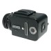 Hasselblad 500 C/M black roll film 6x6 Zeiss Planar 2.8/80 T 100 Polaroid instant magazine