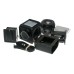 Hasselblad 500 C/M black roll film 6x6 Zeiss Planar 2.8/80 T 100 Polaroid instant magazine
