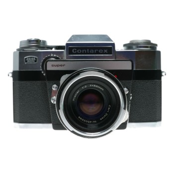 Zeiss Ikon Contarex Super 35mm film SLR camera Planar 1:2/50 needs repair