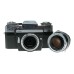 Zeiss Ikon Contarex Super 35mm film SLR camera Planar 1:2/50 needs repair