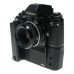 Nikon F3 Press HP 35mm film SLR camera Nikkor 1:2 50mm MD-4 Motor Drive