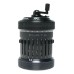 Curta mechanical hand-held calculator in metal case vintage Contina