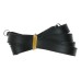 Leica M black leather RF camera neck strap with embossed logo excellent