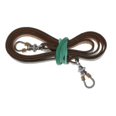 Leica III brown leather neck shoulder strap for 35mm film rangefinder camera