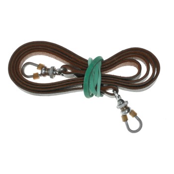 Leica III brown leather neck shoulder strap for 35mm film rangefinder camera