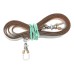 Leica III brown leather neck shoulder strap for 35mm film rangefinder camera