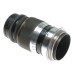 Ernst Leitz Elmar 1:4 f=9cm Leica camera M39 brass black paint lens patina