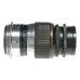 Ernst Leitz Elmar 1:4 f=9cm Leica camera M39 brass black paint lens patina