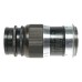 Ernst Leitz Elmar 1:4 f=9cm Leica camera M39 brass black paint lens patina