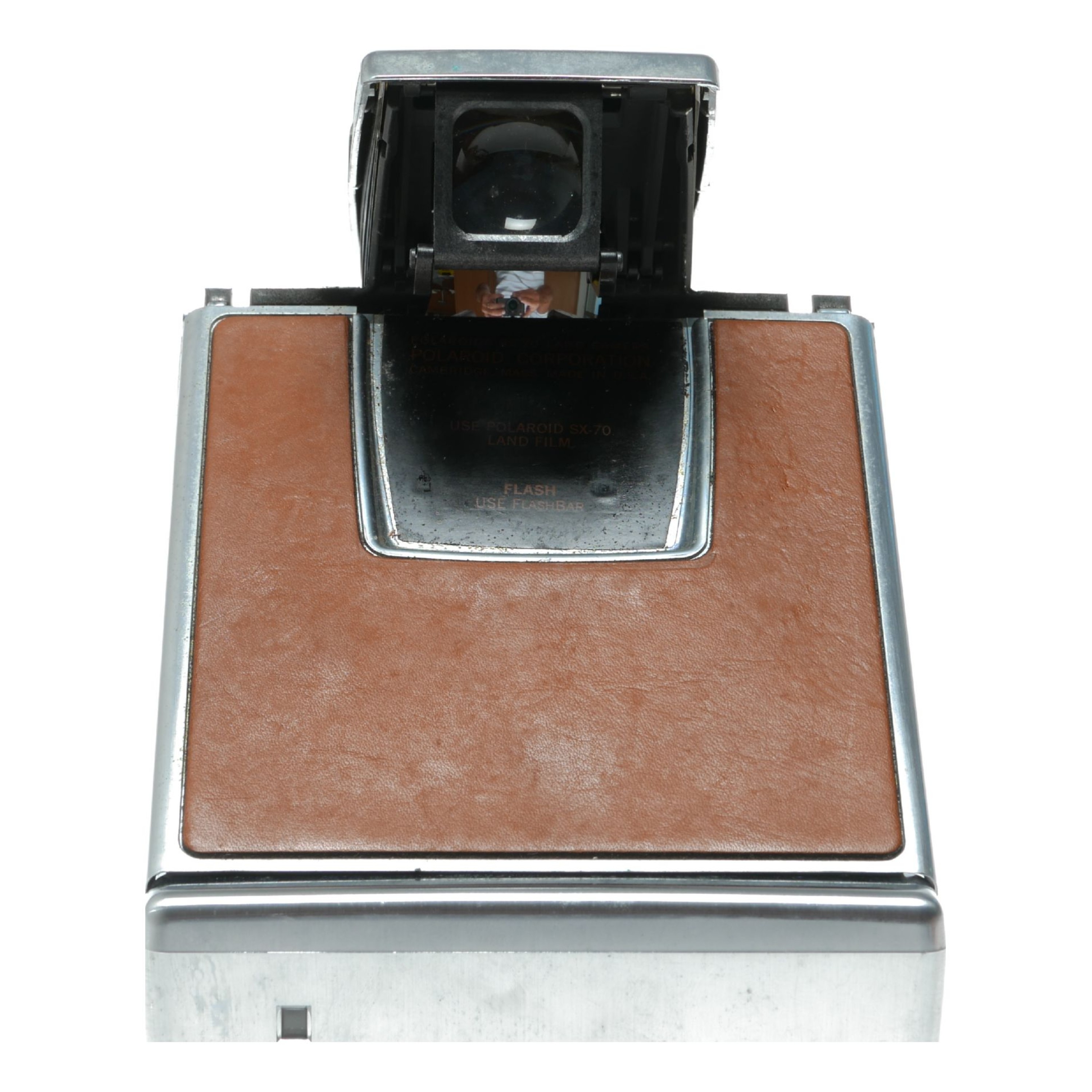 Polaroid SX-70 Land folding SLR instant film Camera with