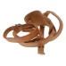 Tan leather camera neck shoulder strap vintage film camera accessory