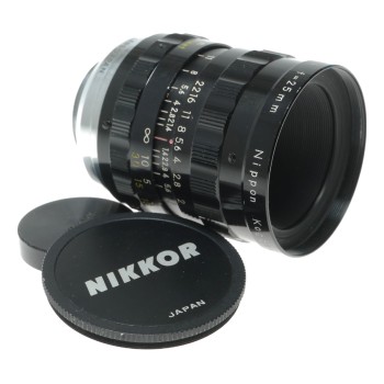 Nippon Kogaku Cine-Nikkor1:1.4  f=25mm C-mount Bolex H16 movie camera lens
