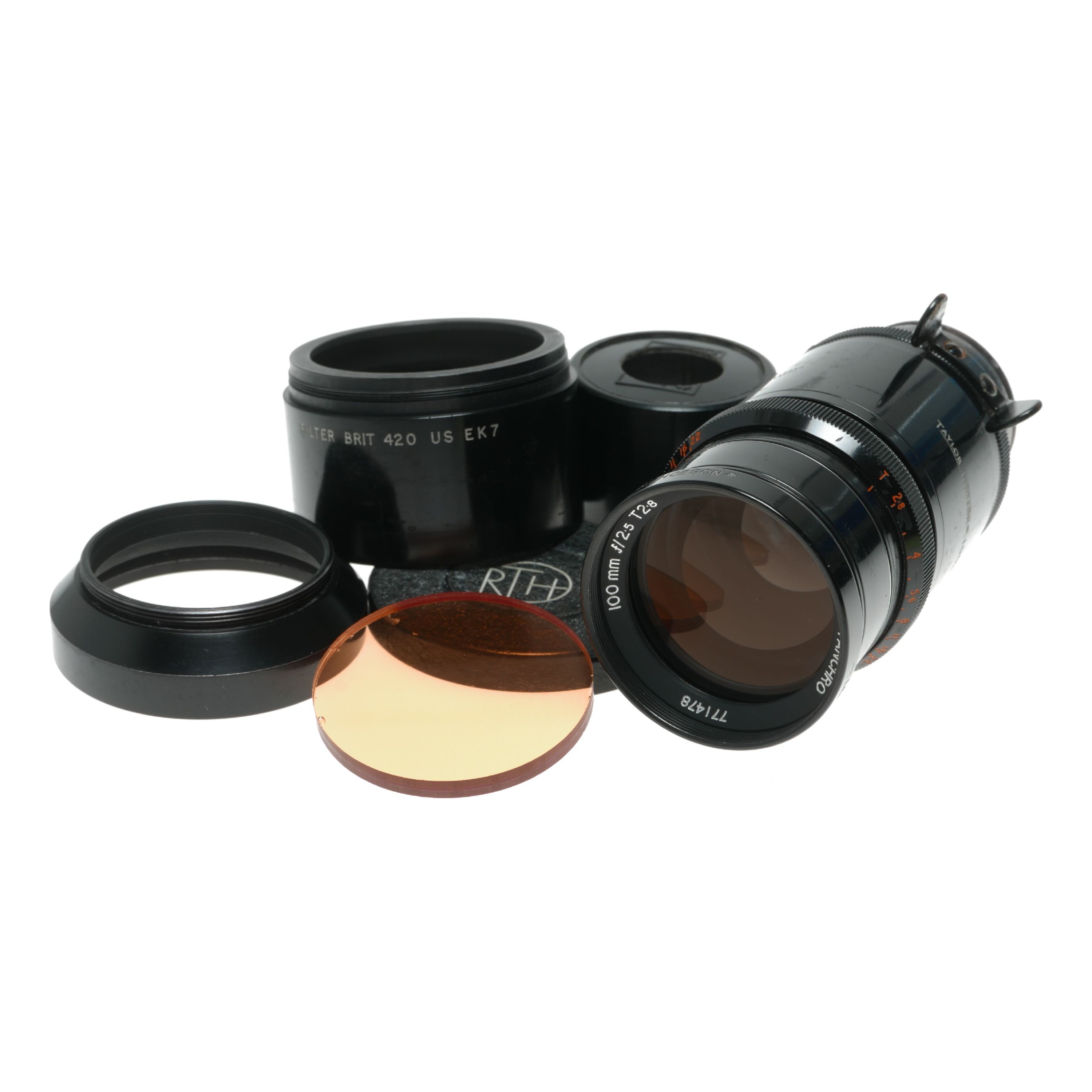 Cooke Deep Field Panchro 100mm SER II f.2.5 T2.8 Arriflex camera
