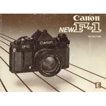 Canon ae finder new f1 instruction manual 35mm camera