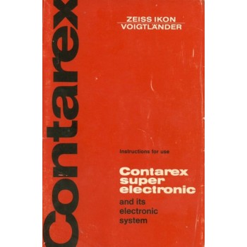 Contarex super electronic system instructions manual