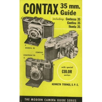 Contax 35mm camera guide contessa contina ikonta book