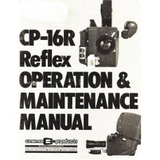 Cp-16r reflex movie camera operation maintenance manual