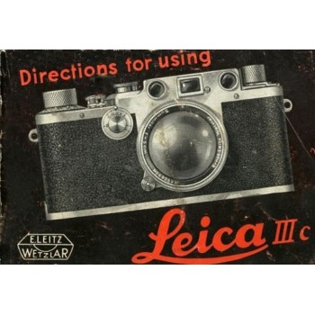 Leica manual iiic directions for use only 5 us$