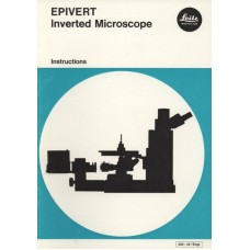 Leitz epivert inverted microscope instructions manual
