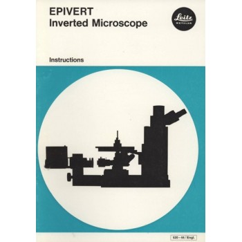 Leitz epivert inverted microscope instructions manual