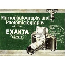 Exakta varex macrophotography photomicrography manual