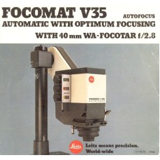 Leitz enlarger focomat v35 autofocus instructions