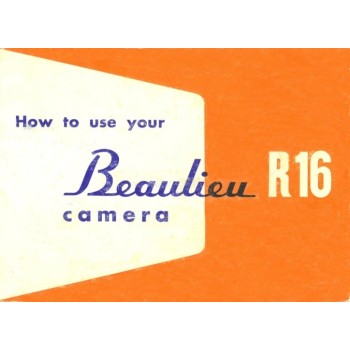 Beaulieu r16 reflex camera instructions book manual