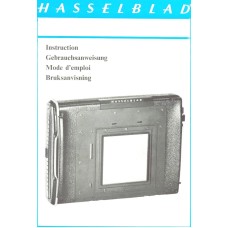 Hasselblad polariod vintage camera user instruction manual