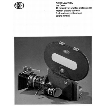 Arriflex 16bl mirror shutter film motion picture manual