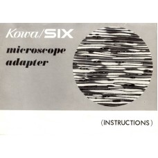 Kowa six microscope instruction for use manual