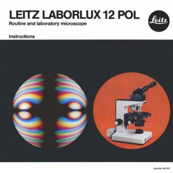 Leitz laborlux 12 pol routine microscope instructions