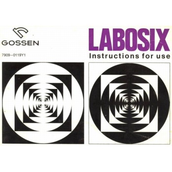 Gossen labosix meter instructions for use manual book