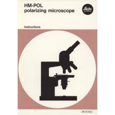 Leitz hm-pol polarizing microscope instruction manual