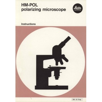 Leitz hm-pol polarizing microscope instruction manual