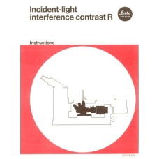 Leitz incident-light interference contrast r manual