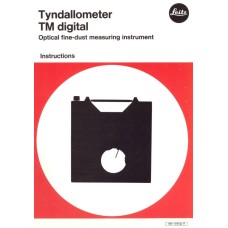 Leitz tyndallometer tm digital instructions manual