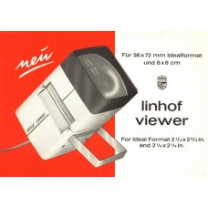 Linhof viewer ideal format 56x72 and 6x6